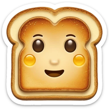 Toast sticker