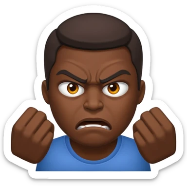 Angry arrogant is tired of idiots powerful being or engity sticker