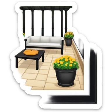 Patio sticker