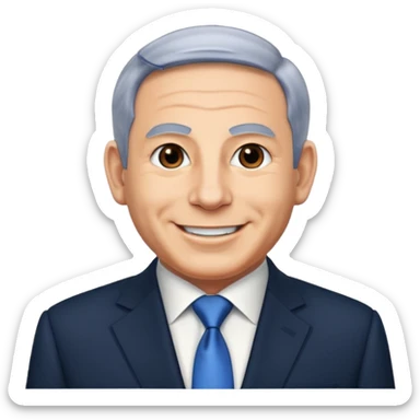 Benjamin Netanyahu sticker