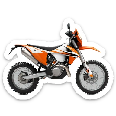 ktm dirtbike sticker