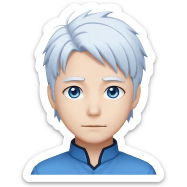 Gojo sorcerer icon sticker