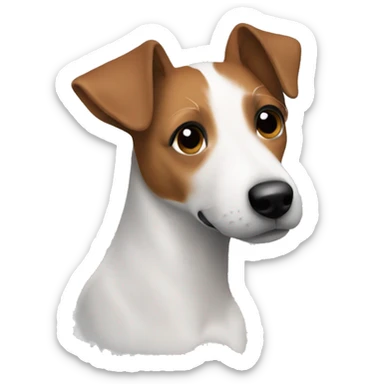 Jackrussell body side sticker