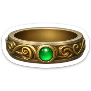 The lord of the rings ring sticker