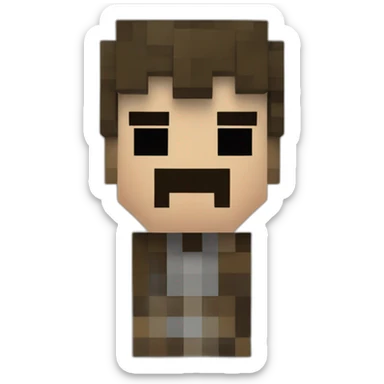 Bobicraft d3 minecraft  sticker