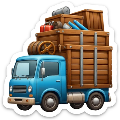 truck load sticker