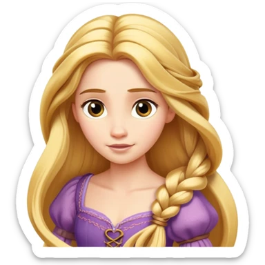 Tangled rapunzel sticker