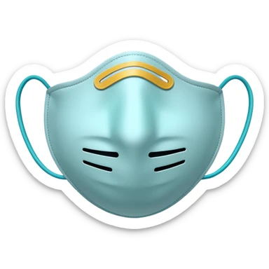 only medical mask sticker