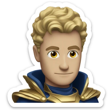 Homelander from "the boys" series sticker
