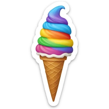 pride Ice cream sticker
