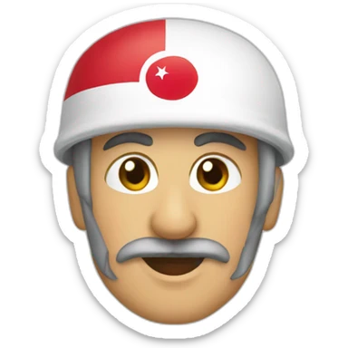 Turkish cyprus sticker