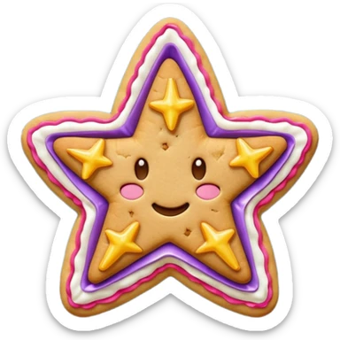 Unas galletas de navidad sticker