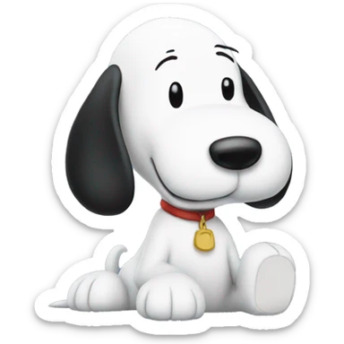 Snoopy sticker