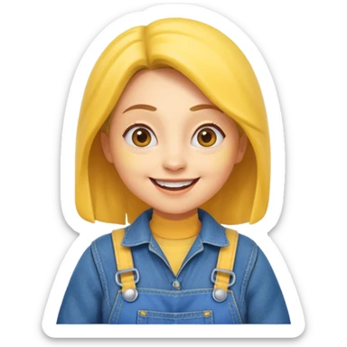 women minion sticker