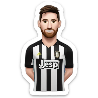 messi completo inter miami sticker