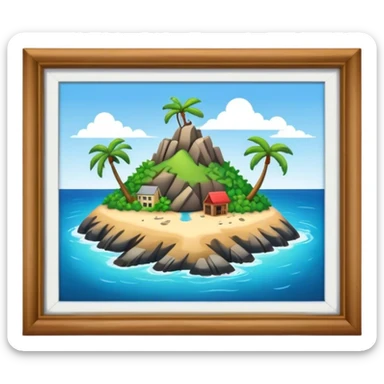 Make it look like an island where all that happens are mistakes at work sticker