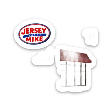 Jersey Mikes Resturant building sticker
