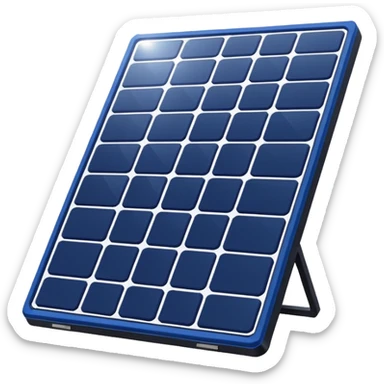 solar panel sticker