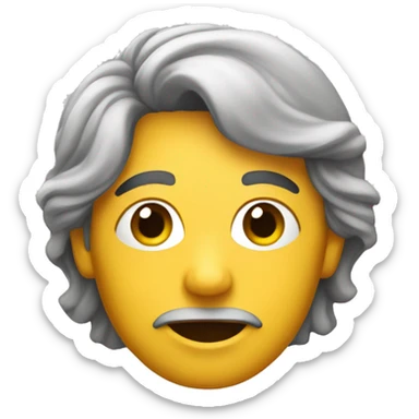 A person from canary island  sticker