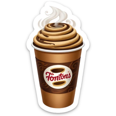 Tim Hortons Coffee 2025 sticker