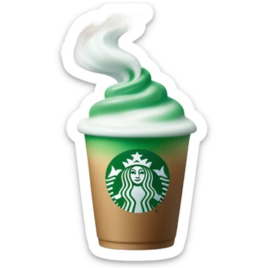 Starbucks coffee sticker