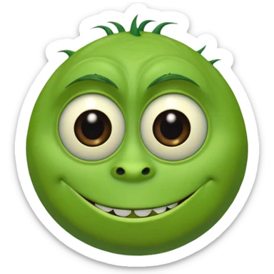 monsters inc mike sticker