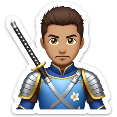Samurai Warrior sticker
