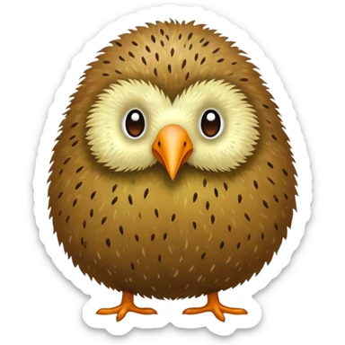 kiwi bird sticker