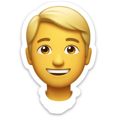 a composed emoji sticker