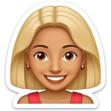 Tefi Valenzuela Peruviana JetSetFly  sticker