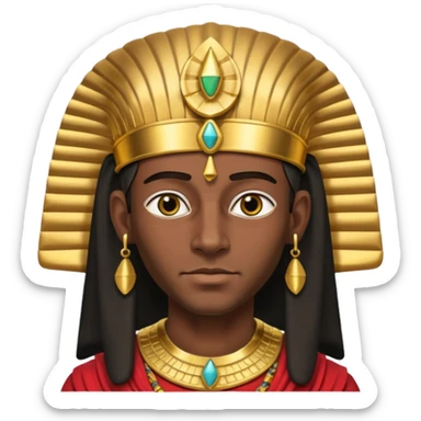 Egyptian man sticker