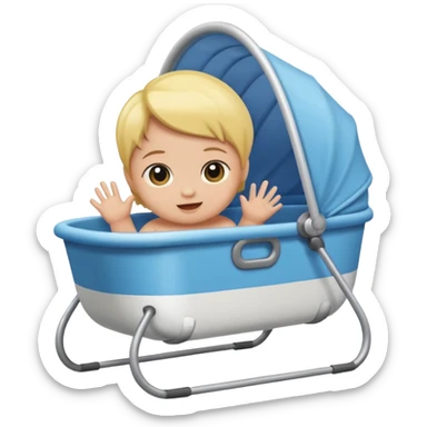 secador baby lis esmalte sticker