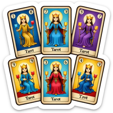 Tarot Cards sticker