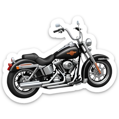 harley davidson motorcycle sticker