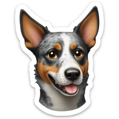 Australian cattle dog sticker