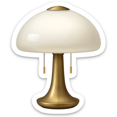 1960s lighting lamp sticker