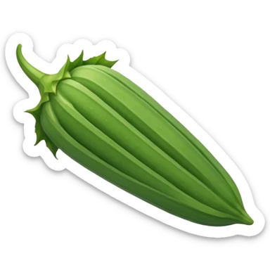 Okra sticker