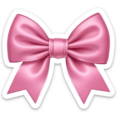 just a cute bow sticker