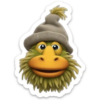 Doozers from fraggle rock sticker