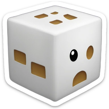 cube-as-shootingstar sticker