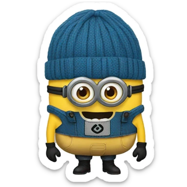 Minion sticker