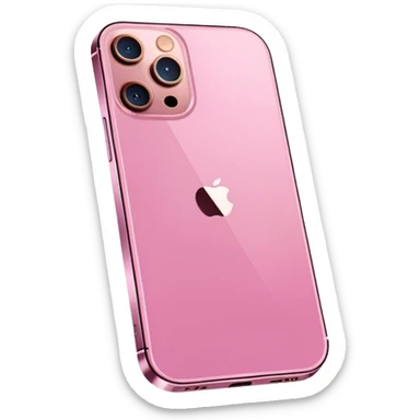 Pink iphone 12 pro max sticker