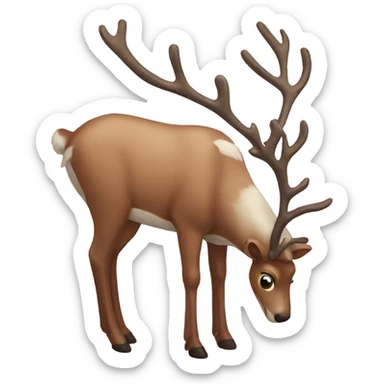 reindeer sticker