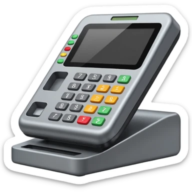 payment terminal sticker