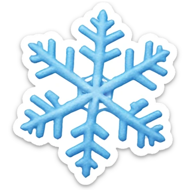 snowflake  sticker