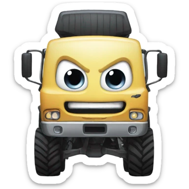 Monster Kei truck sticker