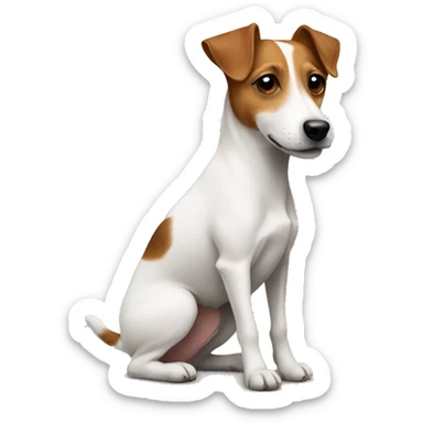 Jackrussell sticker