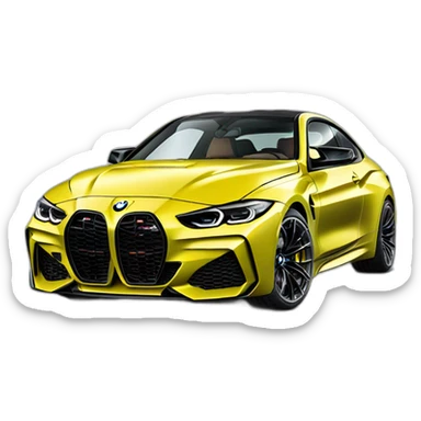BMW m4 g82 sticker