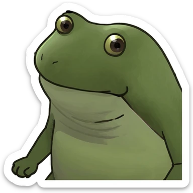 bufo climbing sticker