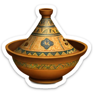 Tajine marocain sticker